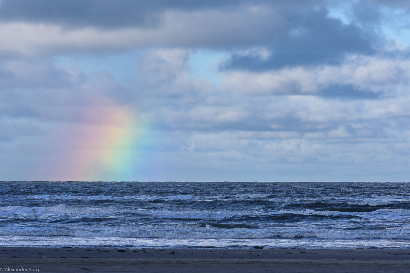 Daily Dose of Denmark: Beach rainbow