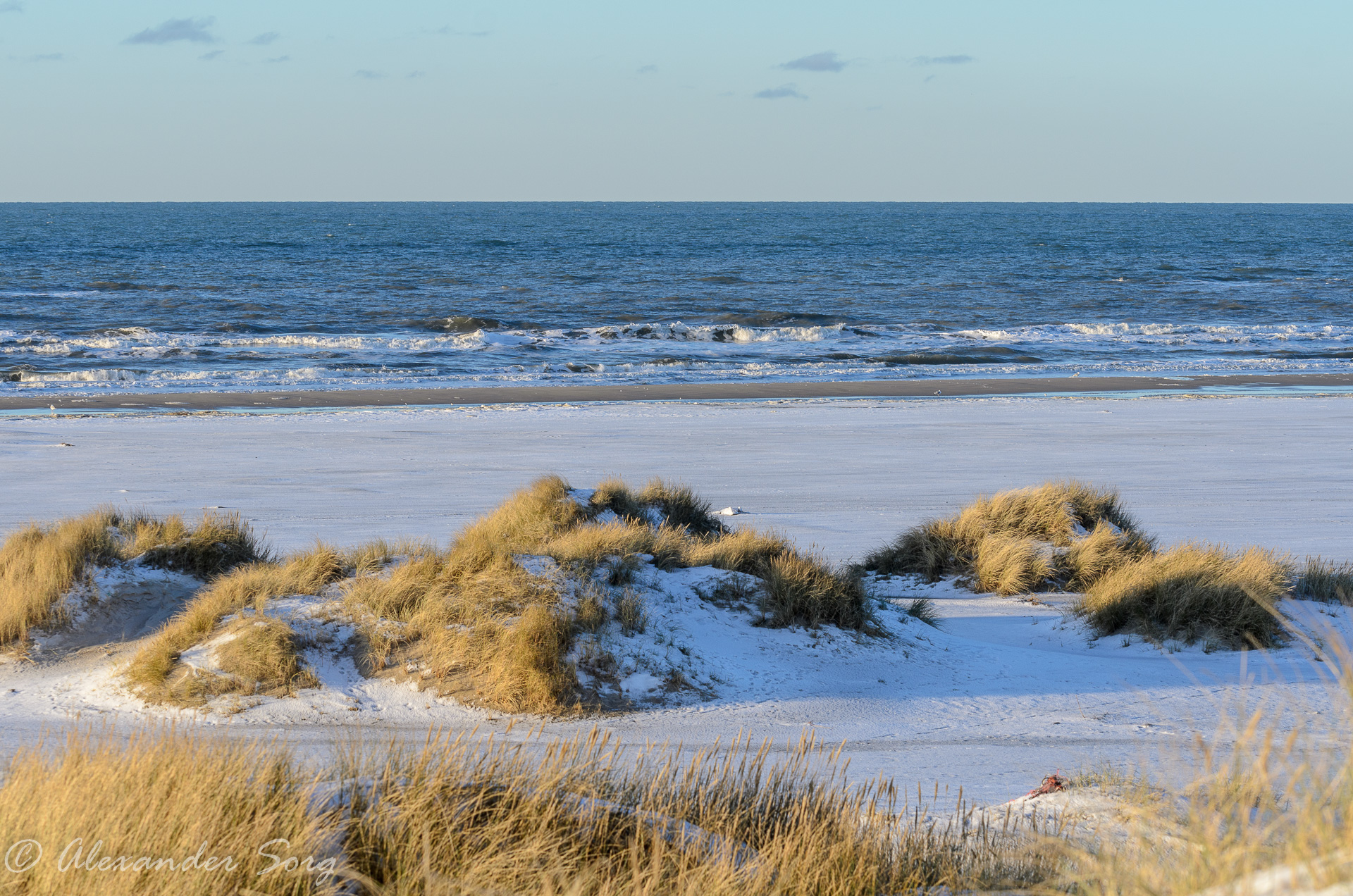 Daily Dose of Denmark: Snowy Beach