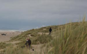 Smoke from the fire at Løkken